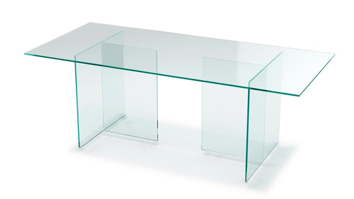 mesa de vidrio roma
